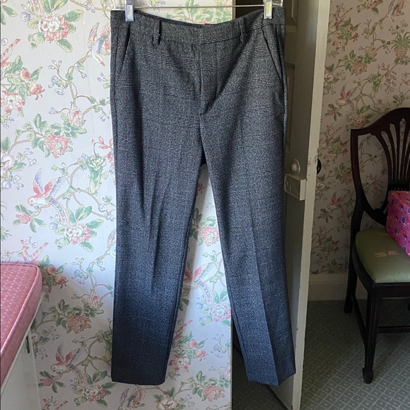 NWOT Zara Grey Plaid Pants Size M - Picture 2 of 10